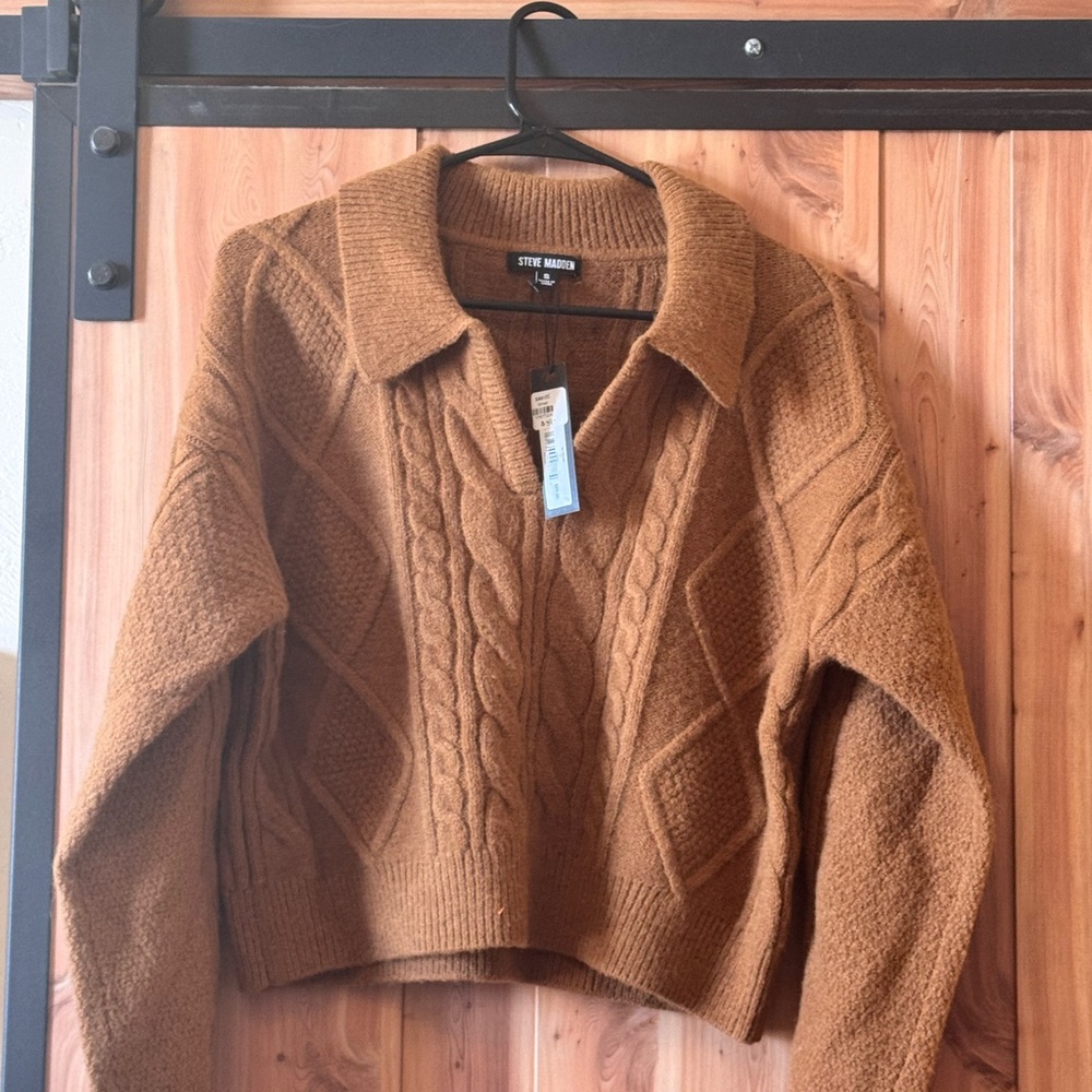 NWT Steve Madden Heavy Sweater